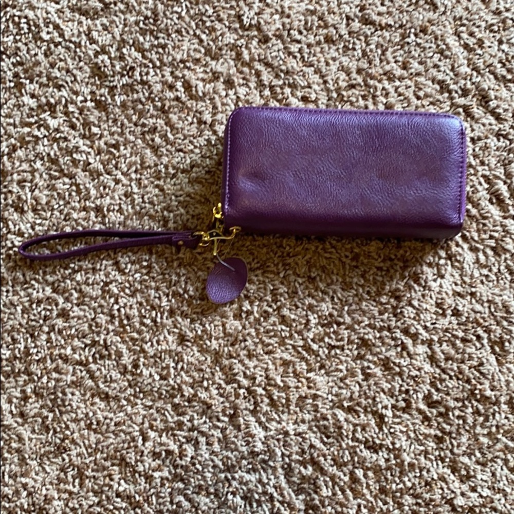 Leather Wallet/Wristlet